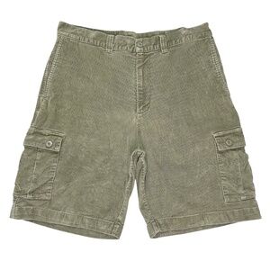 Patagonia Men's Corduroy World Apart Cargo Shorts Size 35